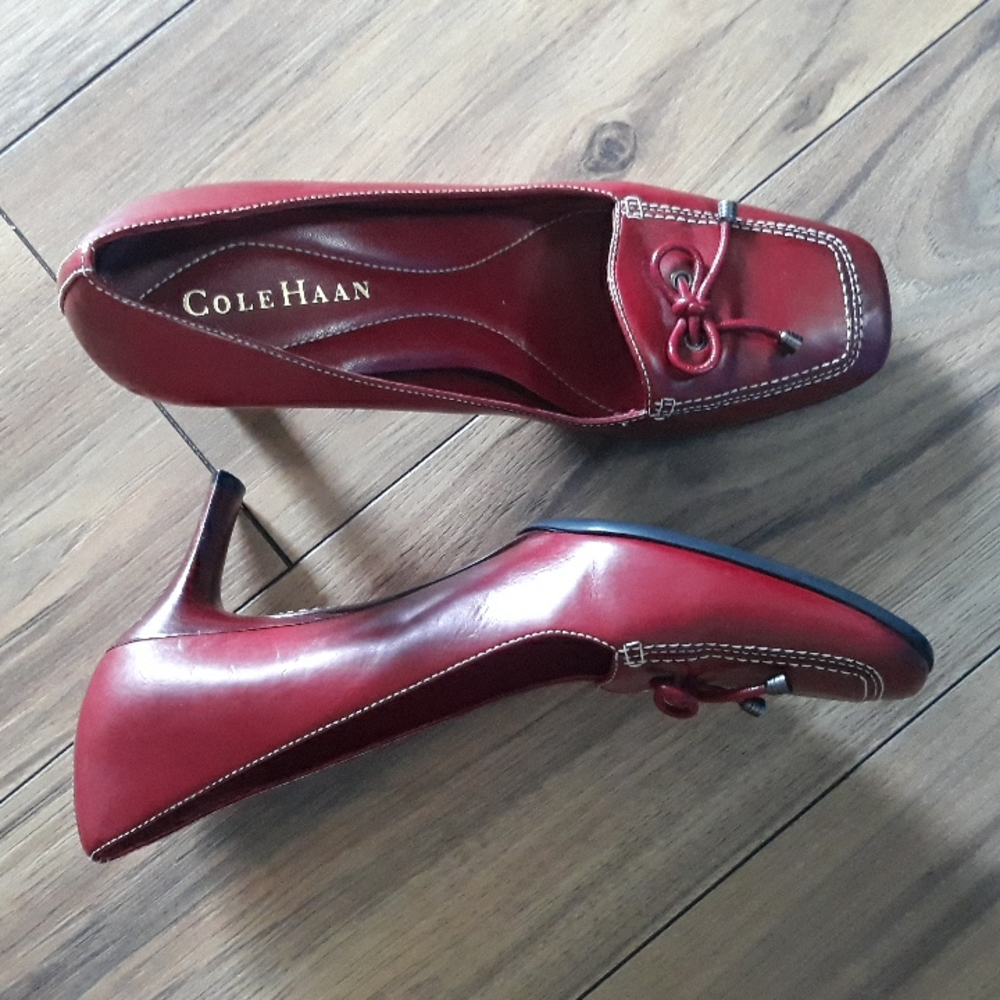 Cole Haan Red Heels